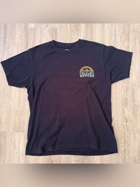 Hippytree Black Short-Sleeve Graphic Tee